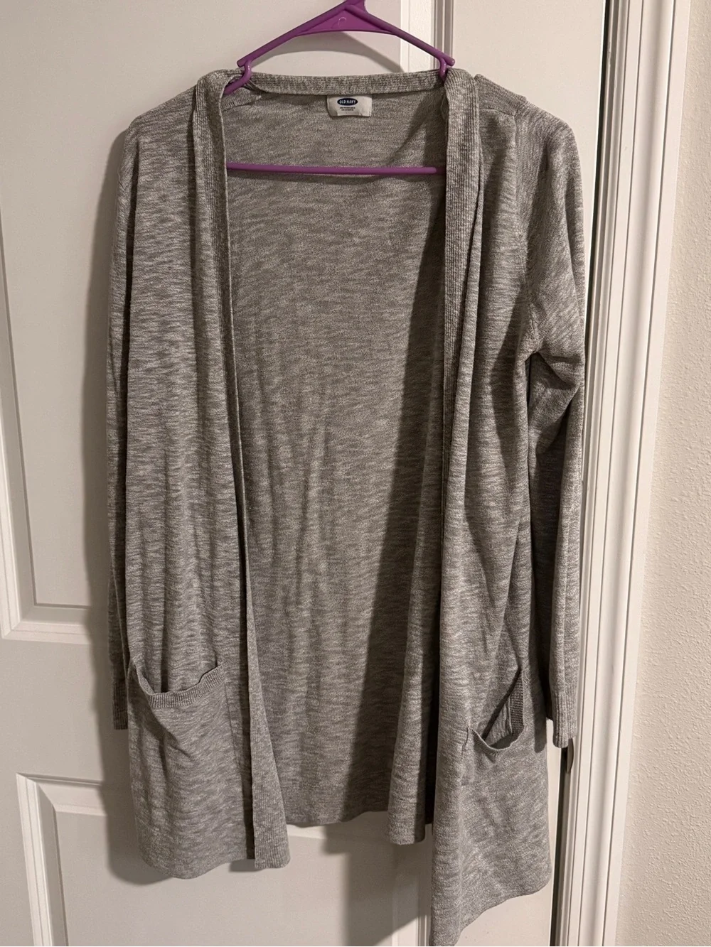 Bundle of 3 Cozy Cardigans-Grey, Mulicolor, and Green - Picture 2 of 4